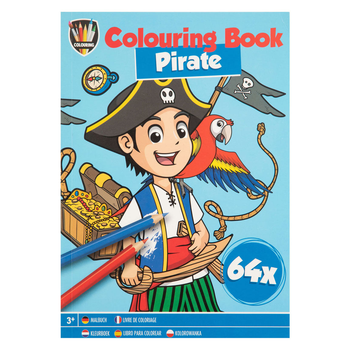 Creatieve knutselgroep uitdeelkleurboekjes, 12 stuks