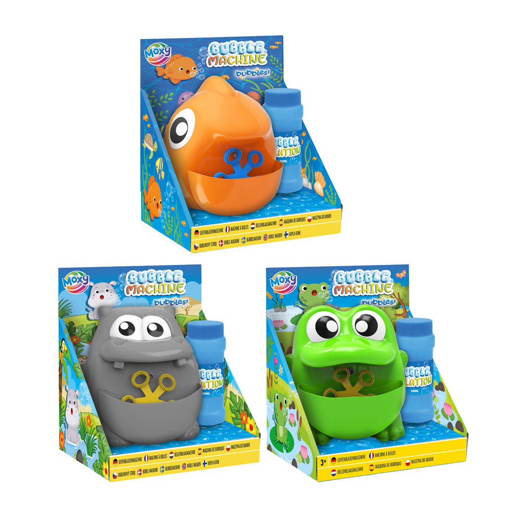 Creatieve ambachtsgroep bellenblaasmachine dier met bellenblaas