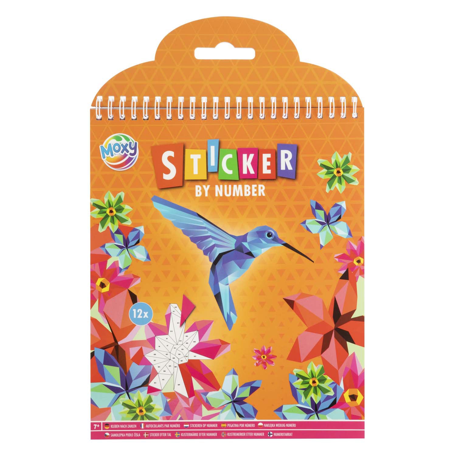 Creatieve knutselgroep stickers op aantal dieren