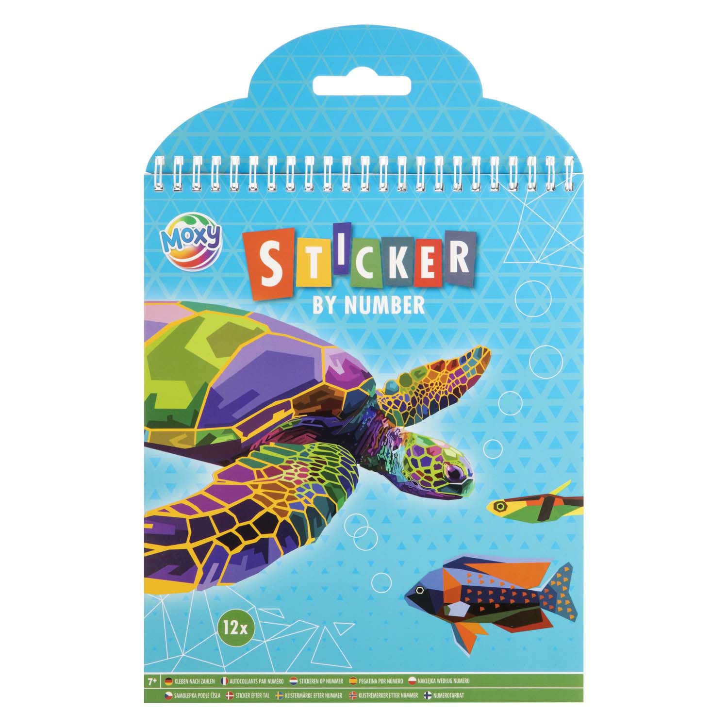 Creatieve knutselgroep stickers op aantal dieren