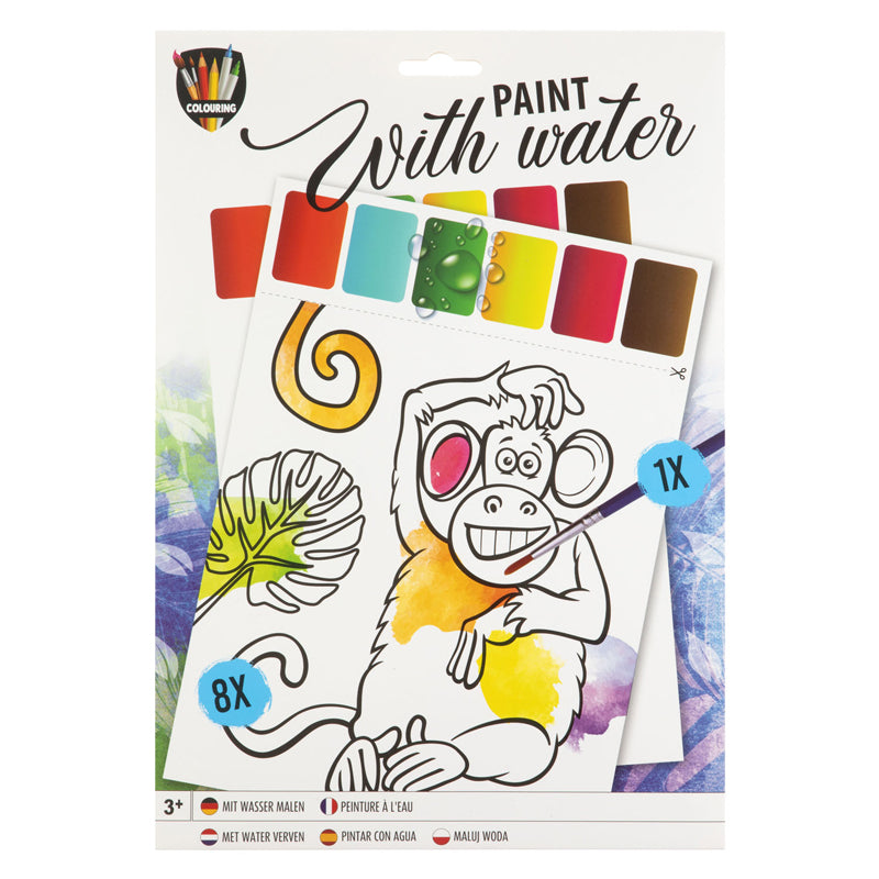 Creatieve ambachtsgroep schilderen met waterthema, 12dlg.
