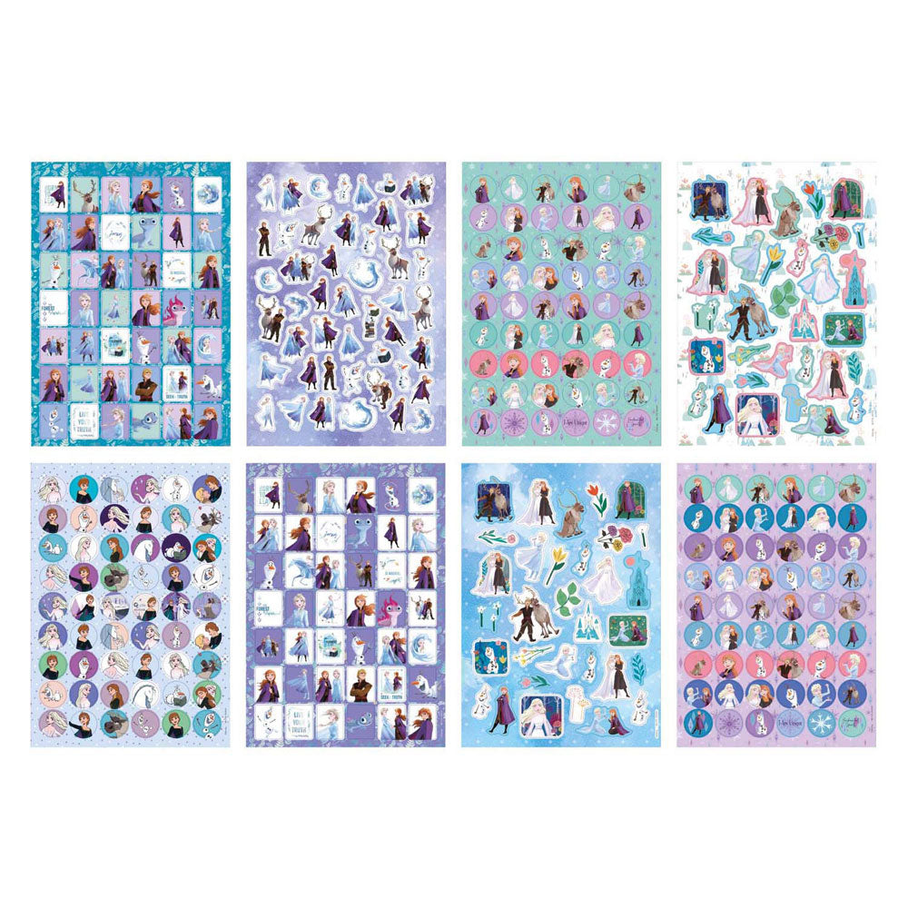 Moxy frozen glitter stickerboek - a5