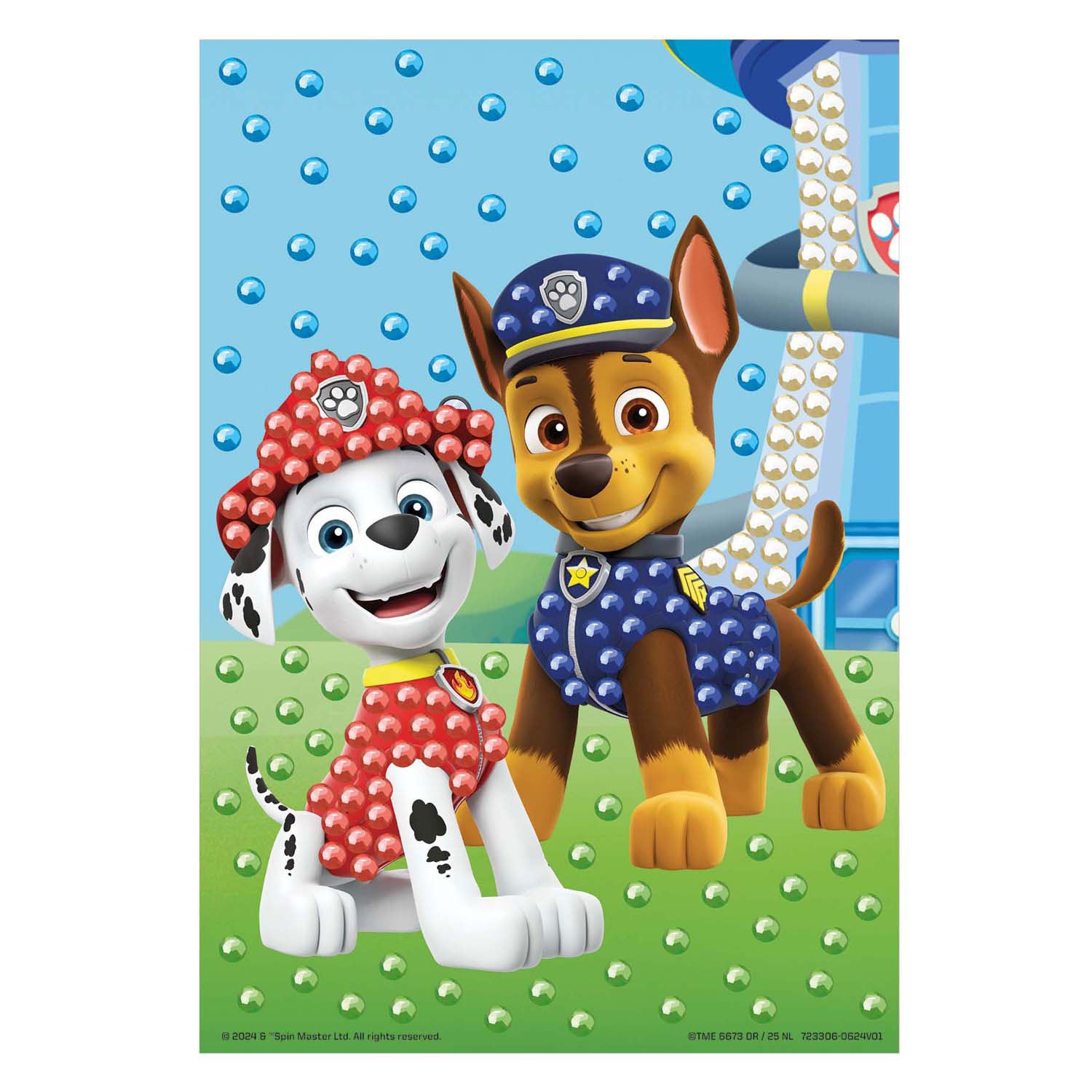 Creatieve knutselgroep Paw Patrol A5 kralenset