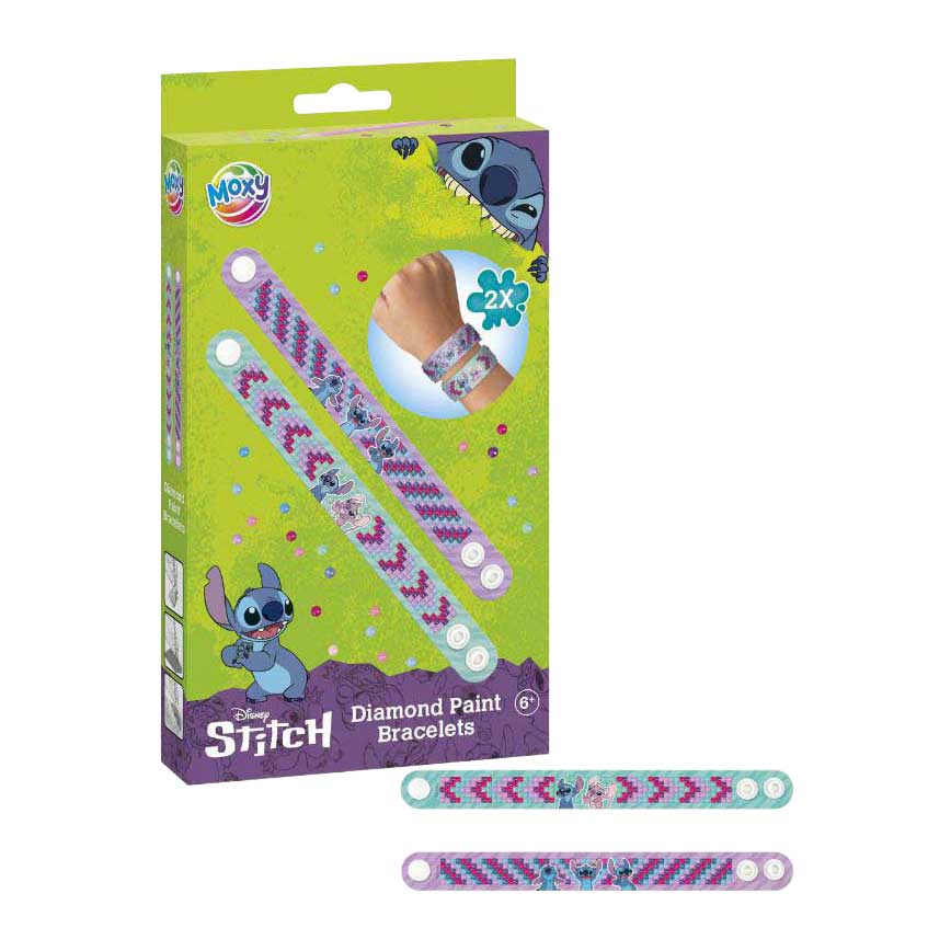 Creatieve knutselgroep steek diamant schilderij armband 2 stuks