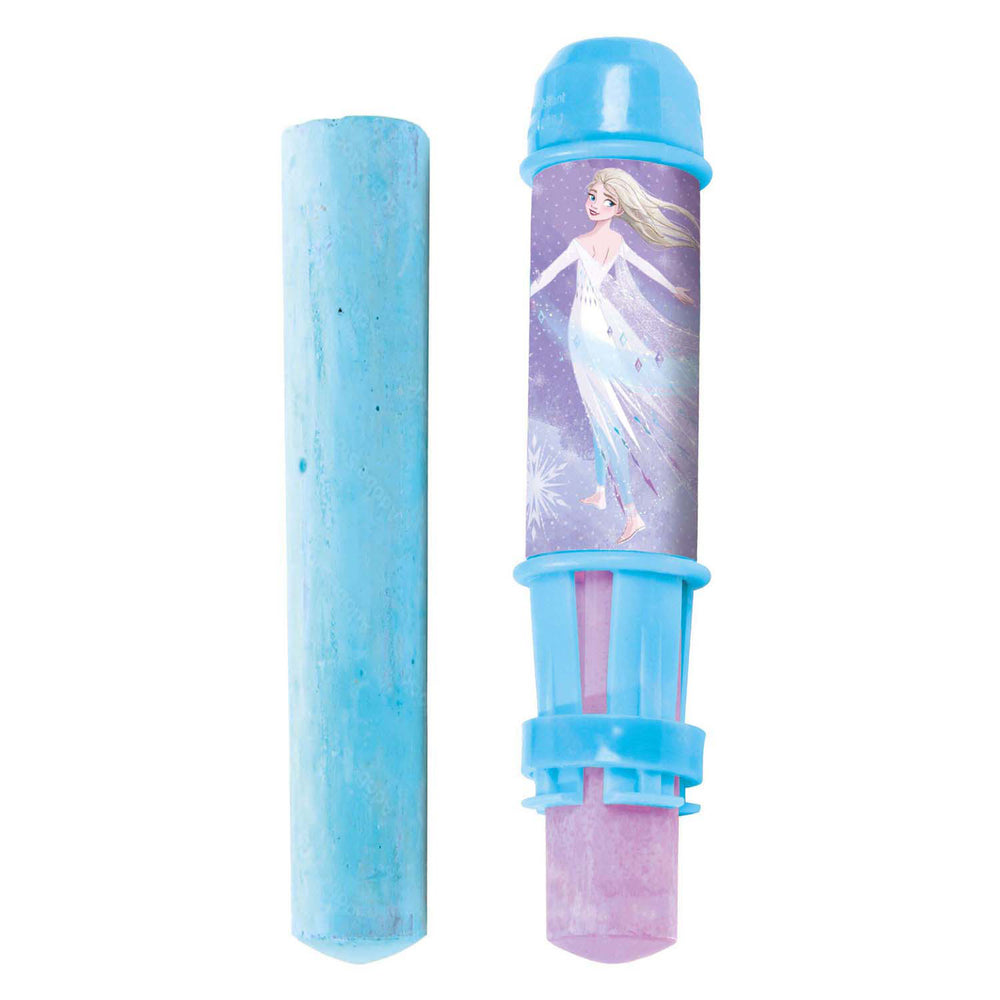 Moxy frozen stoepkrijt 2 stuks met houder