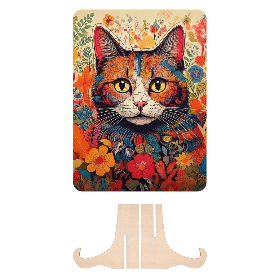 Moxy houten puzzel cat unieke vormen