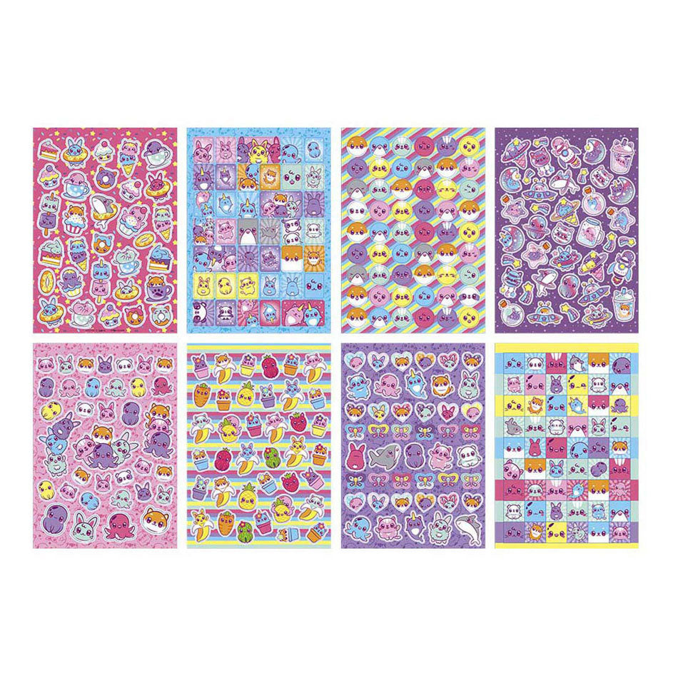 Creative craft group mini mymy glitter stickerboekje a5