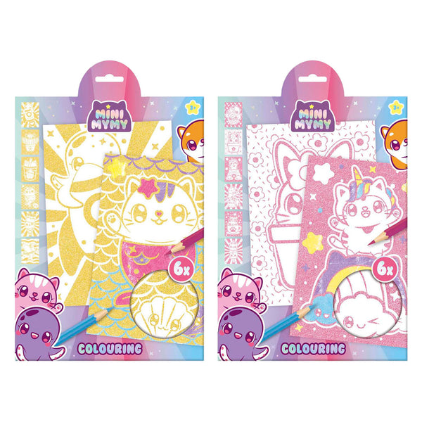 Creative craft group mini mymy glitter kleurpapier a4