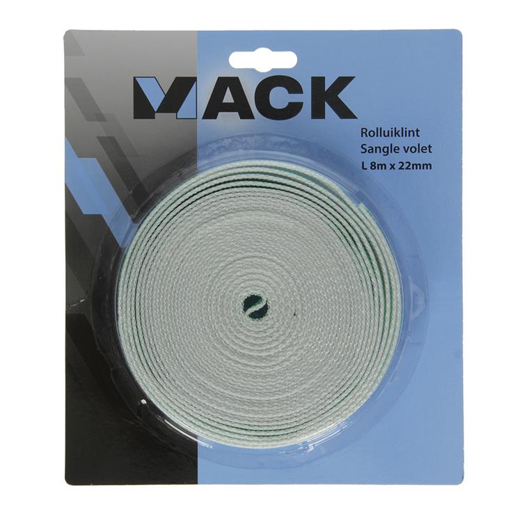 Mack 1010057 - rolluiklint 8mx22mm | 5 stuks