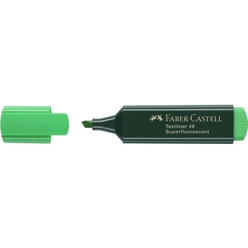 Tekstmarker faber-castell 48 groen 1-5mm