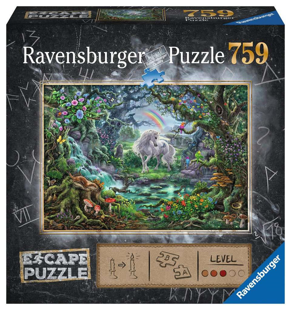 Ravensburger puzzel escape 9 unicorn 759 stukjes