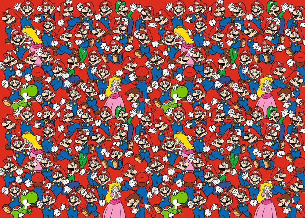 Ravensburger puzzel super mario 1000st