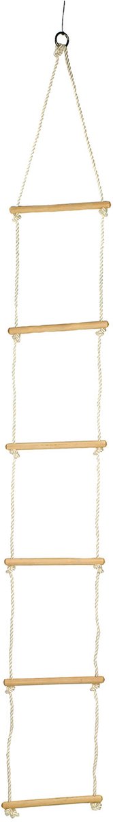 Kleine voet - touwladder met 6 treden, 200cm