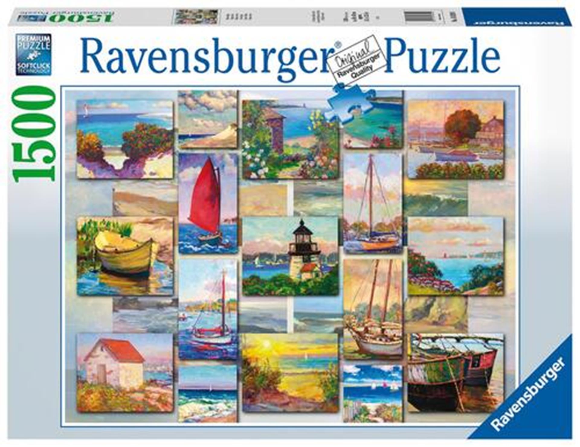 Ravensburger puzzel coastal collage