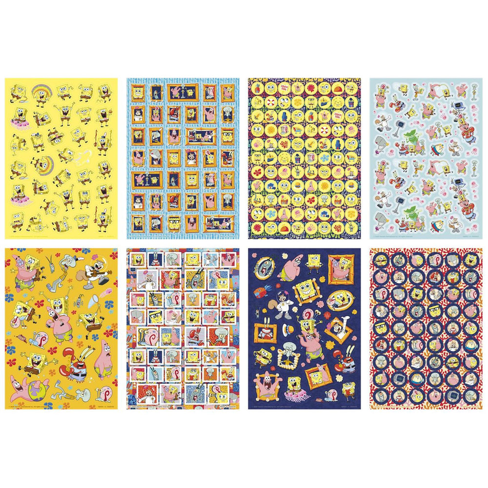 Moxy spongebob stickerboek a5 - 8 vellen