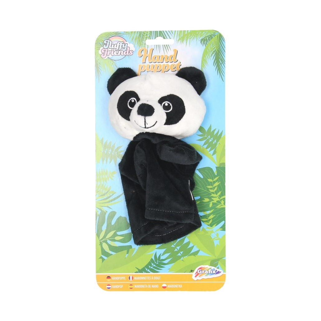 Creatieve handwerkgroep handdierpanda