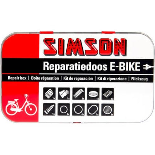 Boîte de réparation de pneus Simson E-bike