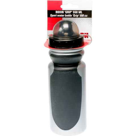 Simson Water Bottle Grip incl. dust cap 550ml black-grey on card