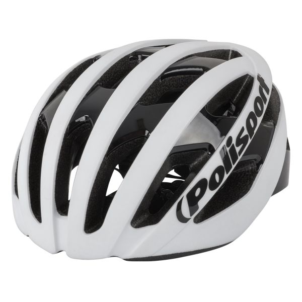 Polisport light pro fietshelm m 52-58cm mat wit zwart