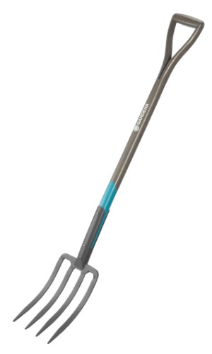 Gardena natureline spitvork - fsc keurmerk - grijs