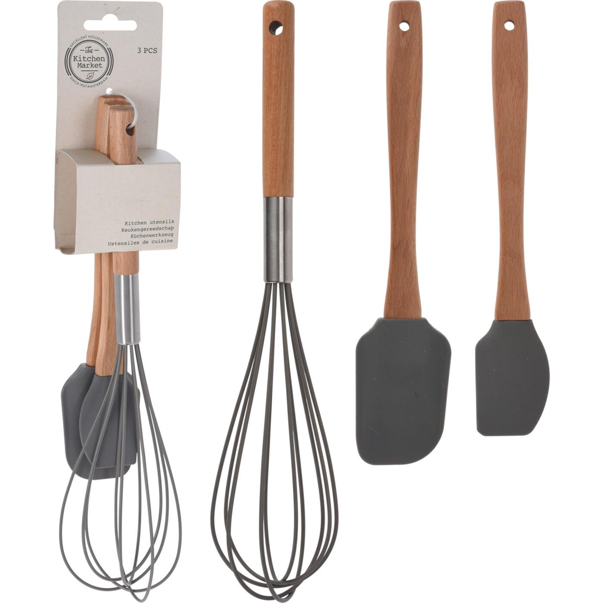 Excellent houseware keukenhulpset 3-delig