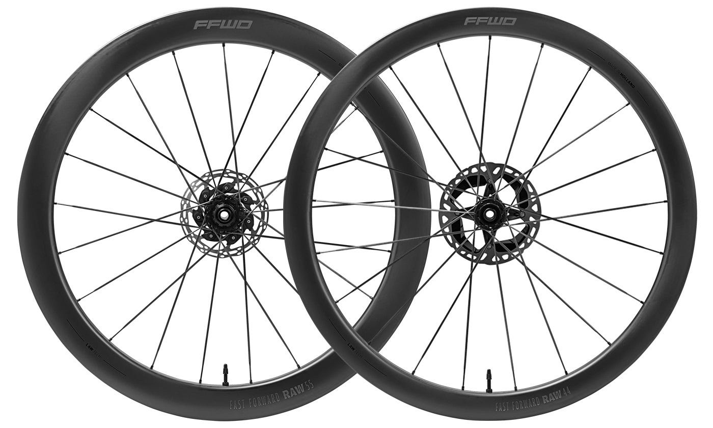 Shimano ffwd wielset raw 55 44 combo set ceramicspeed matt black