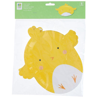 Pic paas papieren bord 6 stuks | 12 stuks