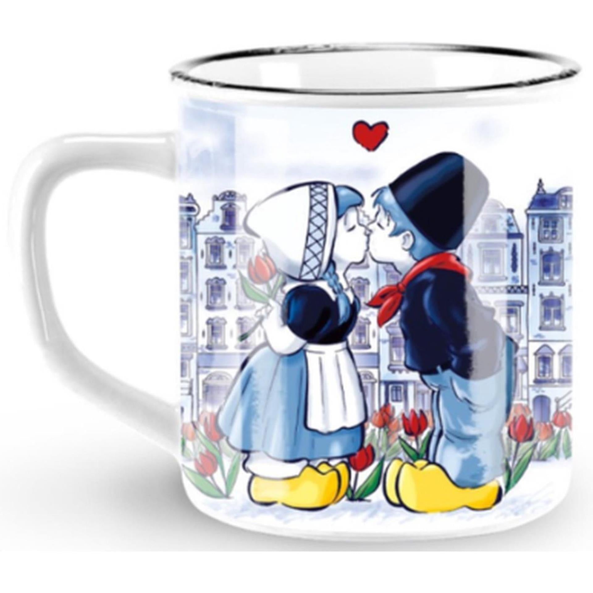 Retromok kissing couple 220ml