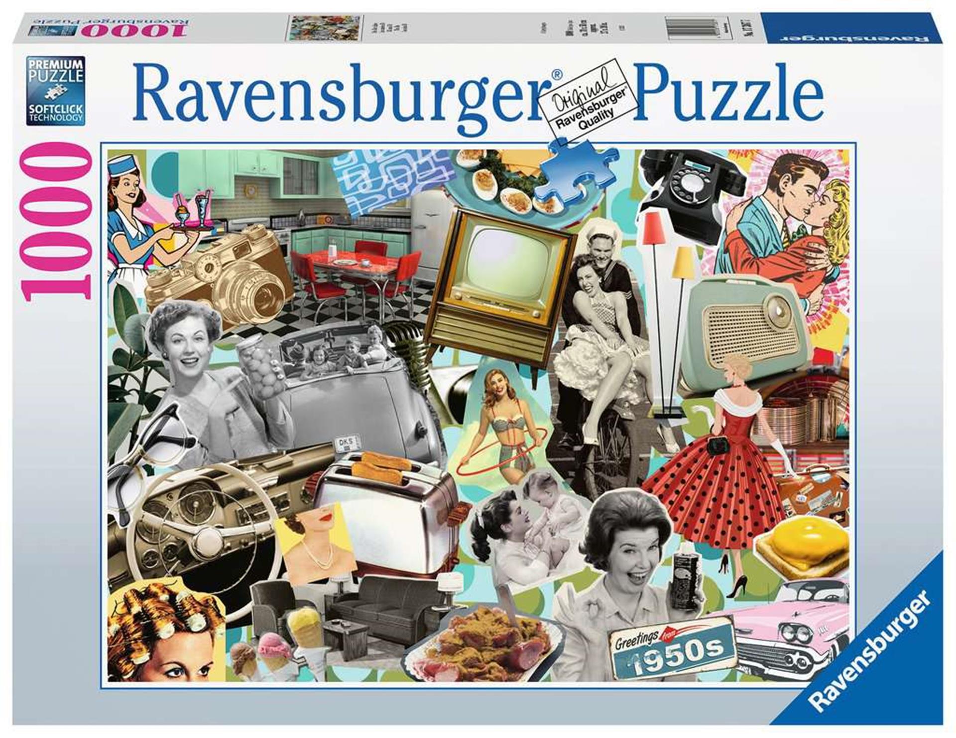 Ravensburger de jaren 50 puzzel 1000pcs