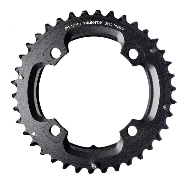 Sram kettingblad 38t 104bcd 2x10 l-pin black