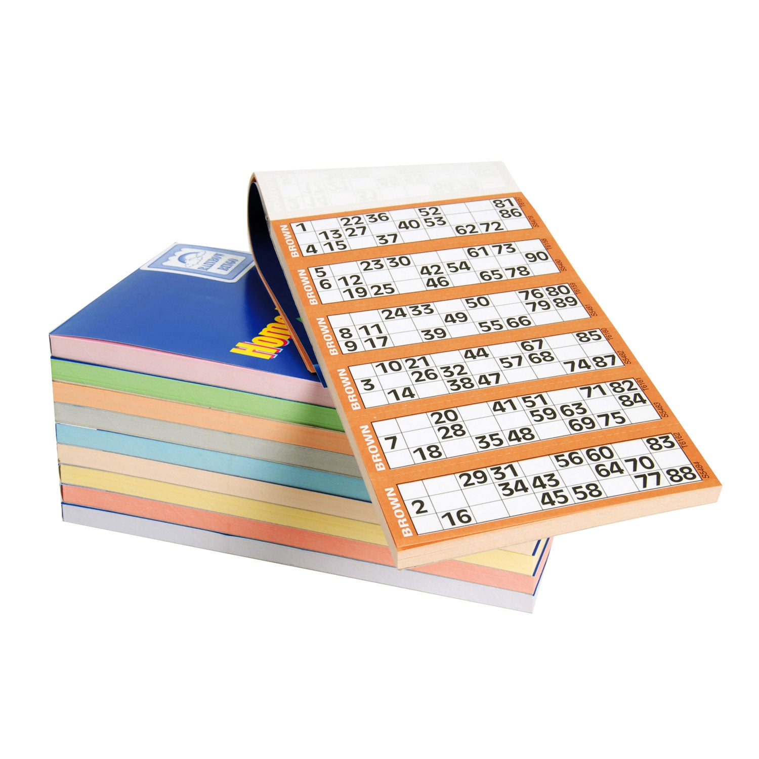 Bingokaarten 100 kaarten, 600 Kaartjes