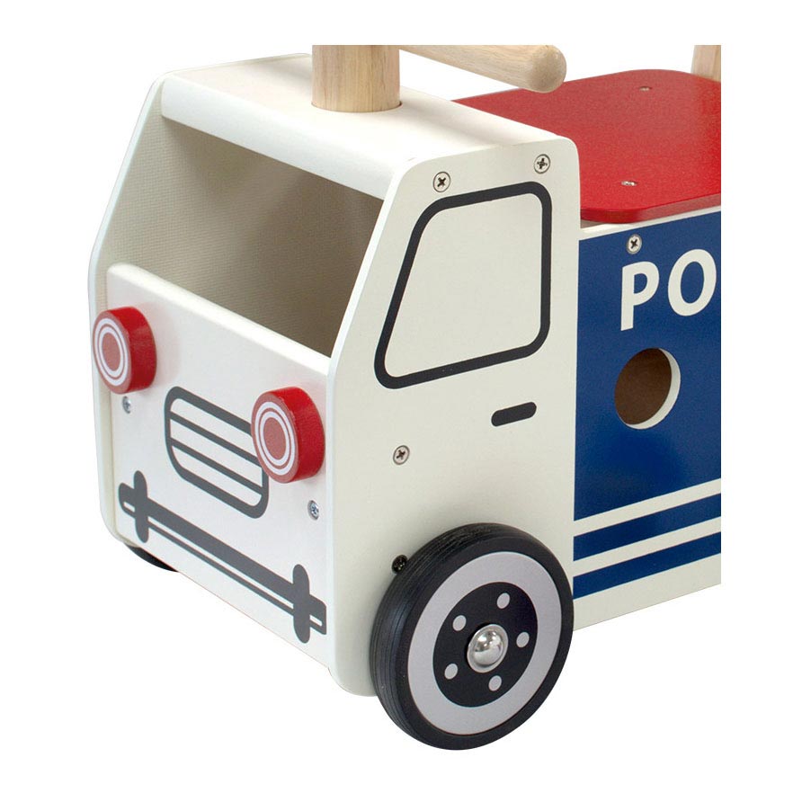 Ik ben Toy Loop- en Duwwagen Politie
