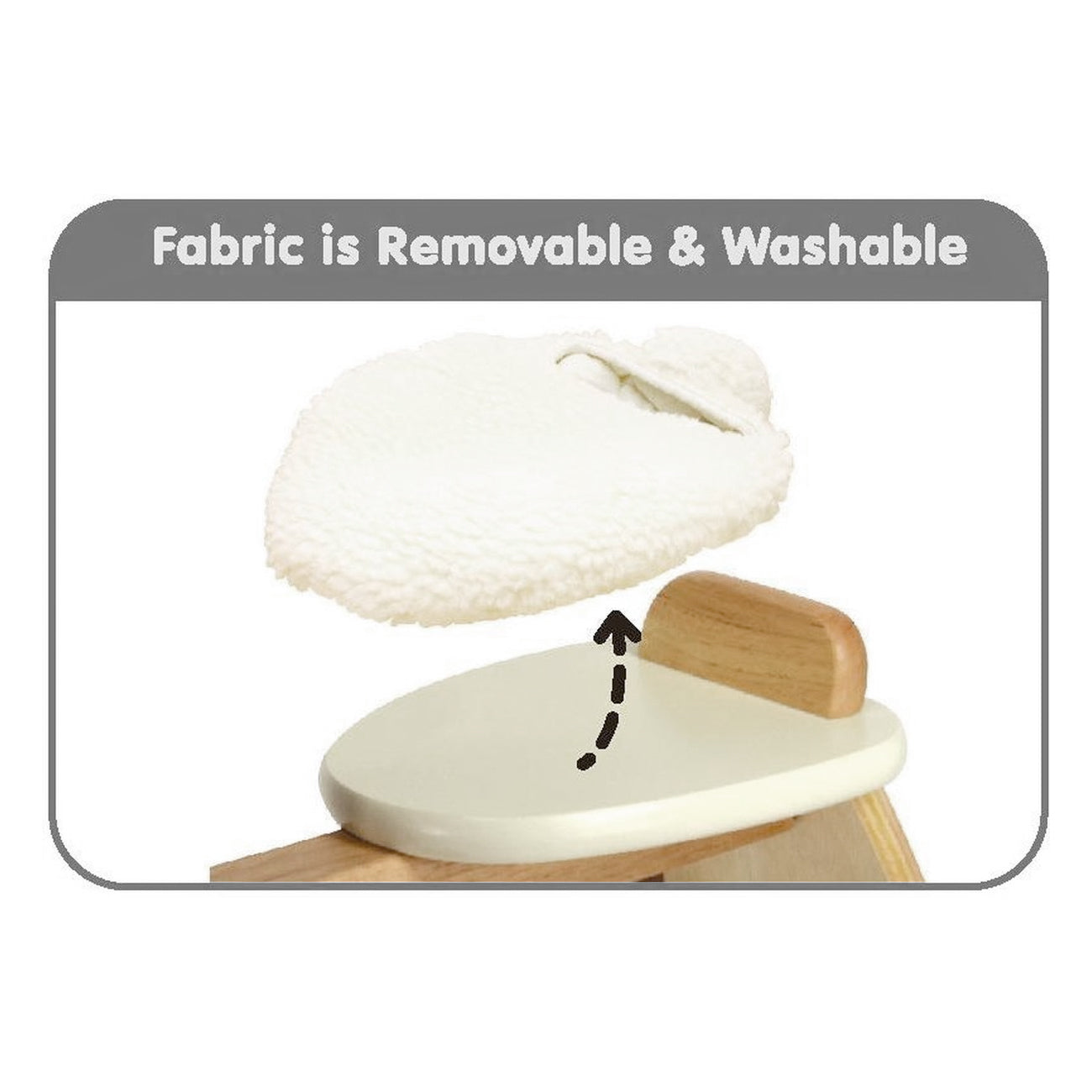 Ik ben speelgoed loopfiets schaapje