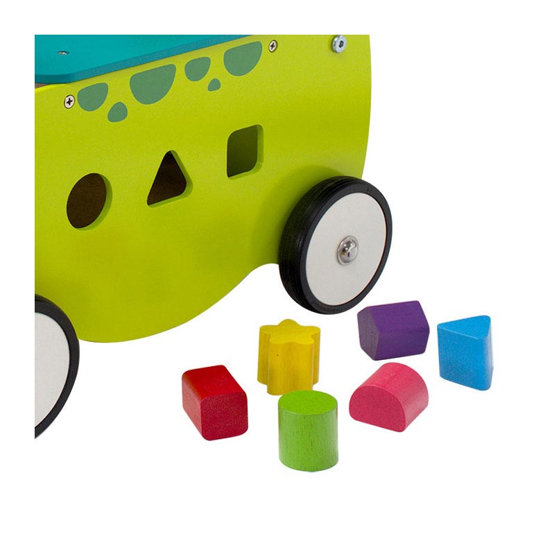 Ik ben Toy Loopen Duwwagen Dino