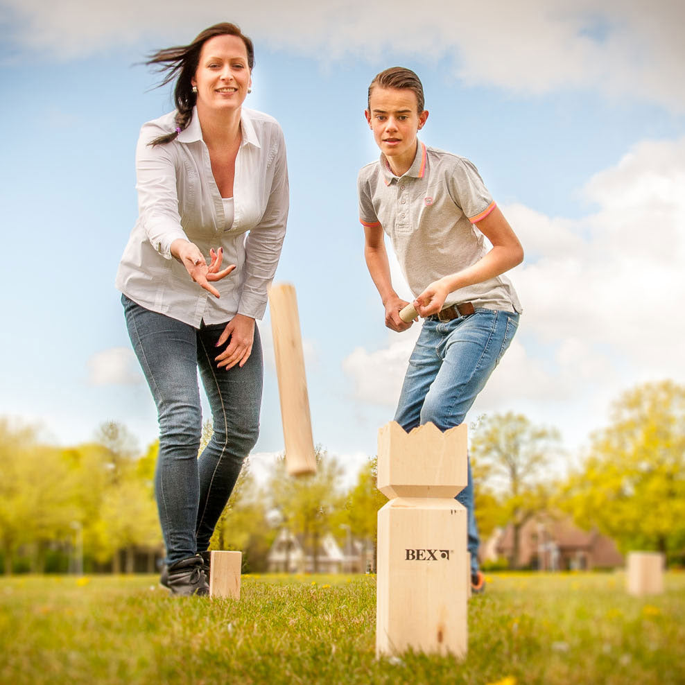Bex kubb original rubberhout