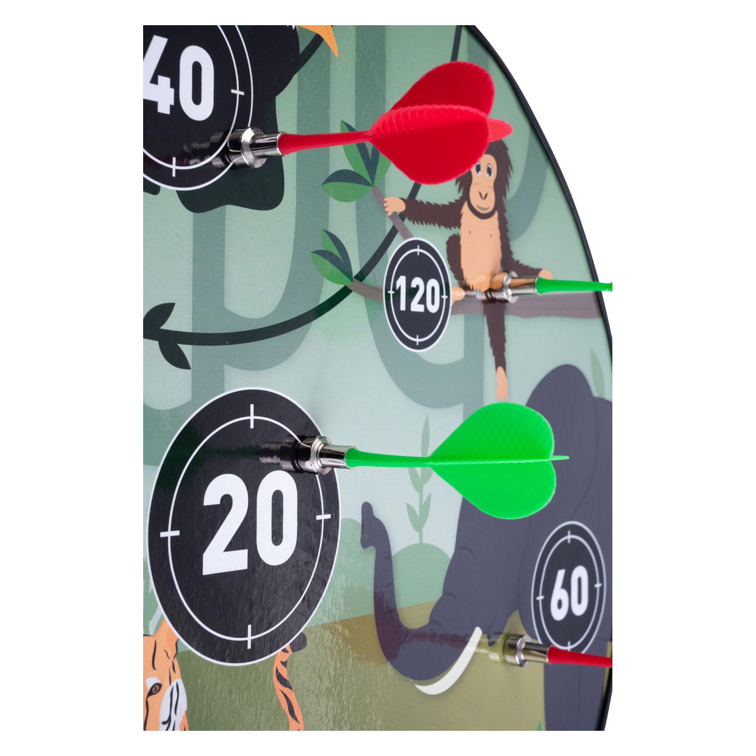 Magnetisch dartbord kids dier 2 zijdig | 2 stuks