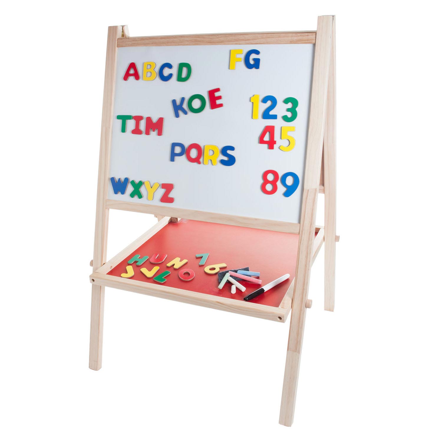 School- en whiteboard hout