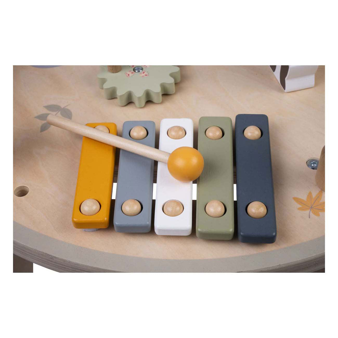 Houten activiteiten speeltafel jack jacky