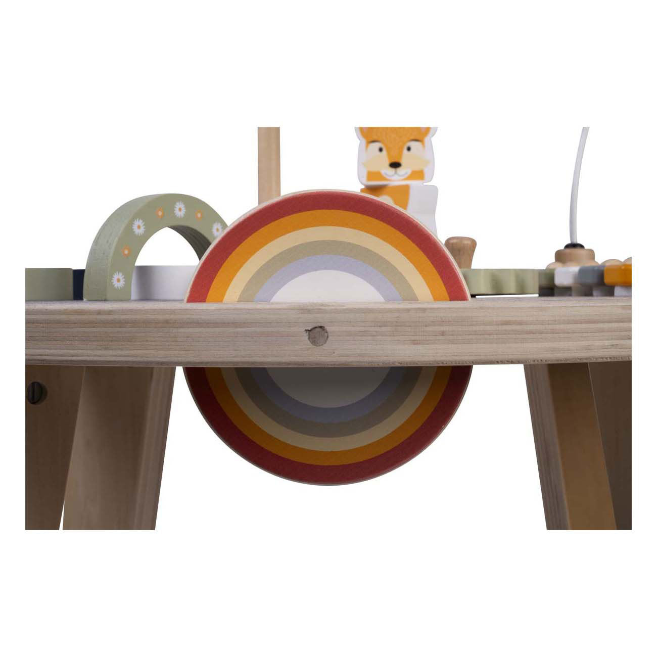 Houten activiteiten speeltafel jack jacky