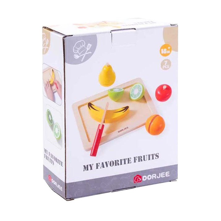 Dorjee houten snijset fruit