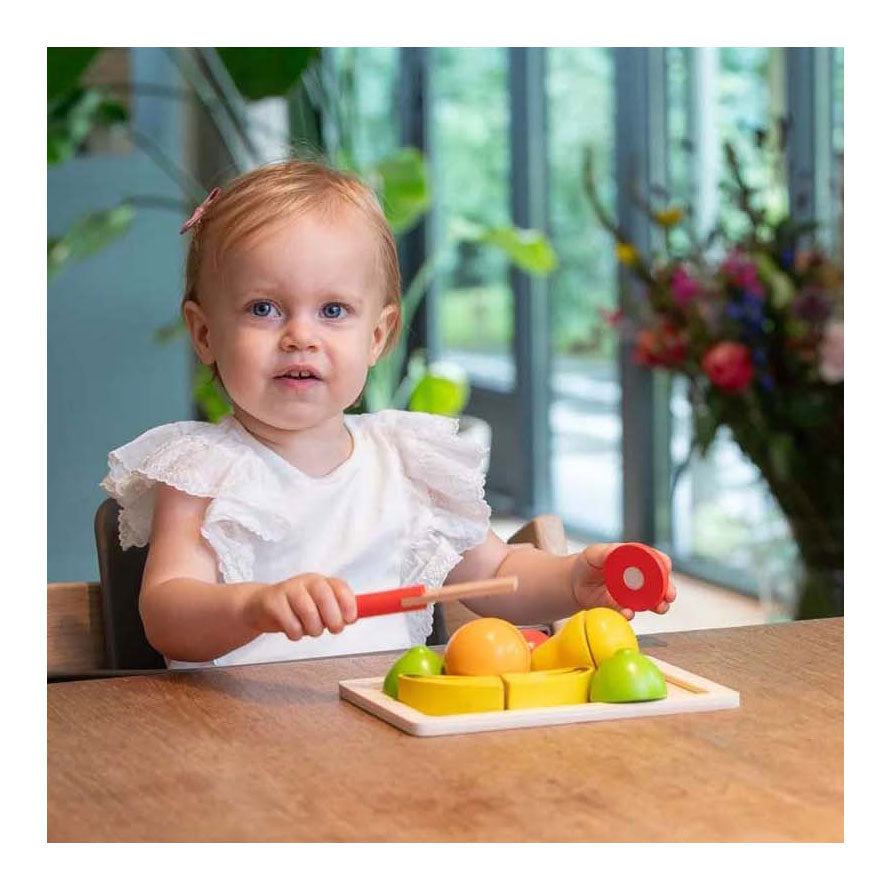 Dorjee houten snijset fruit