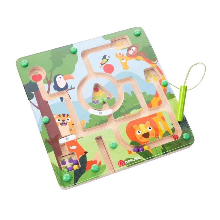 Dorjee magnetisch labyrinth dieren - 22x22cm