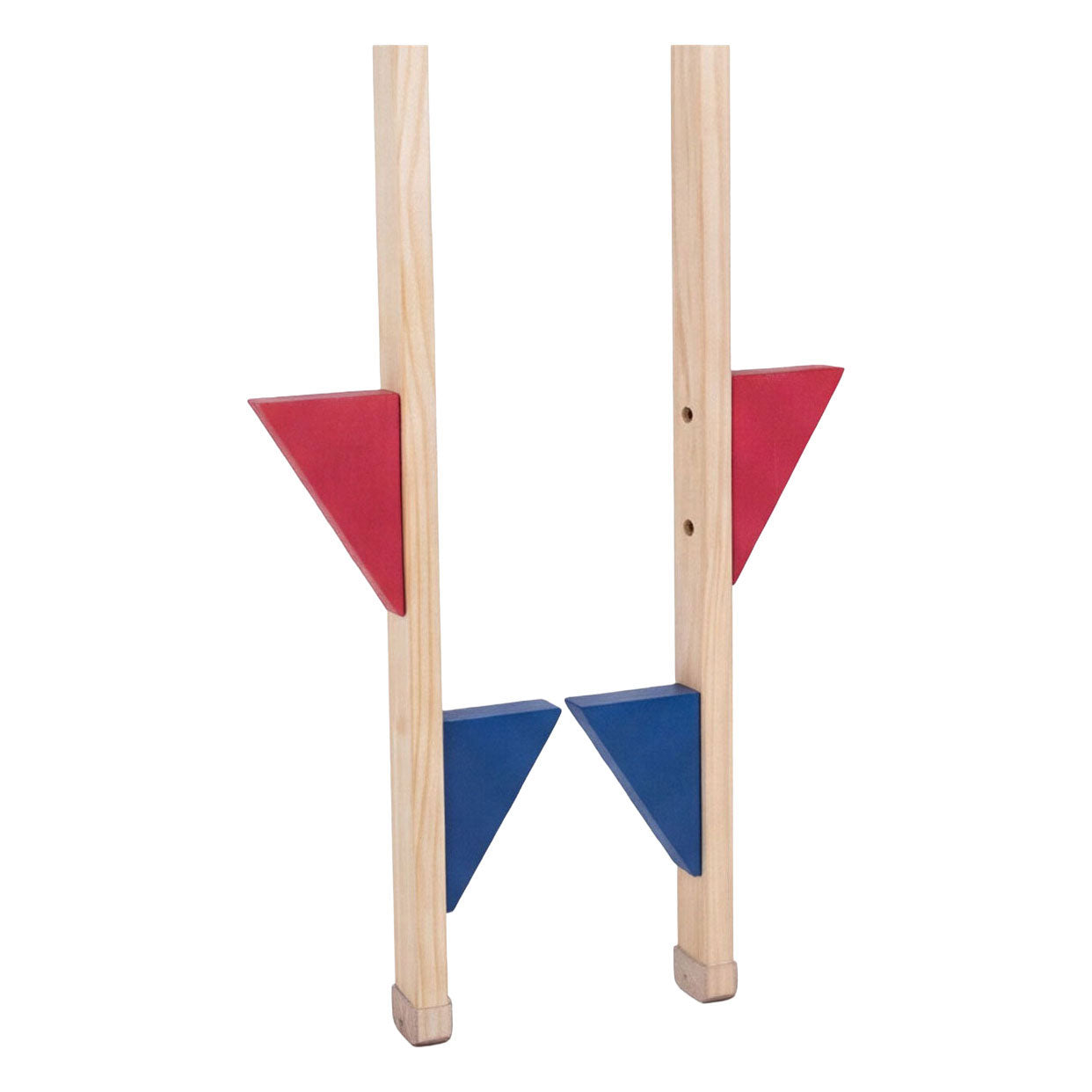Engelhart stelten hout met gekleurde voetsteun set