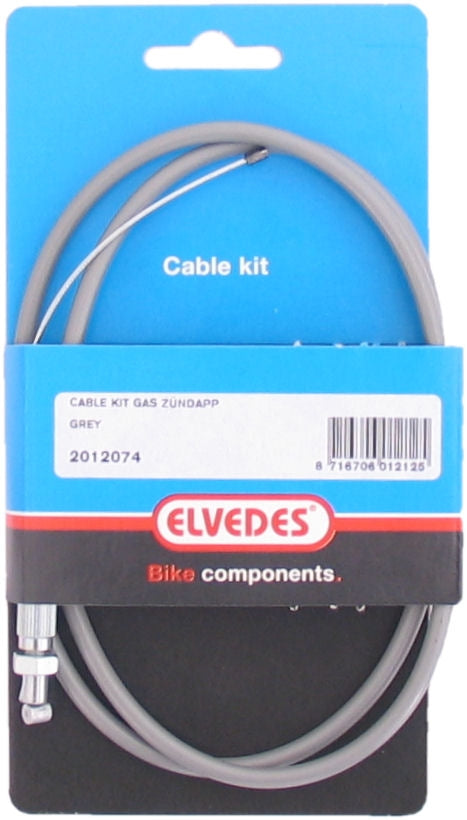 Elvedes throttle cable Zundapp - gray