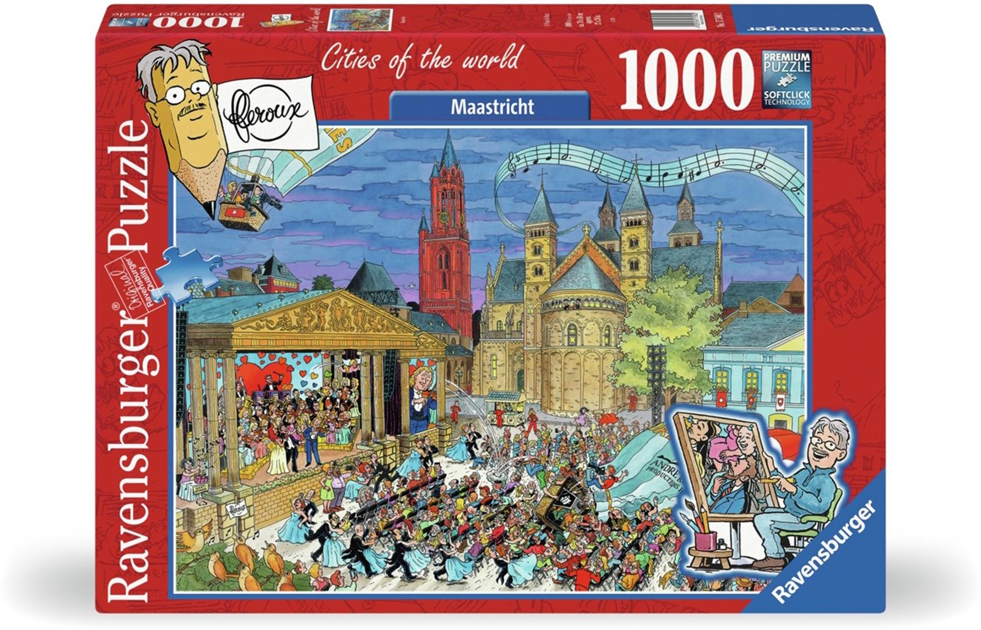 Fleroux: Maastrichtse Legpuzzel, 1000st.