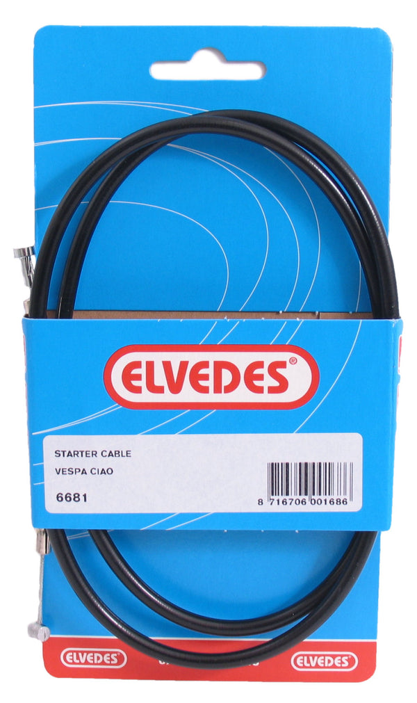 Câble de démarrage complet Elvedes Piaggio Vespa Ciao