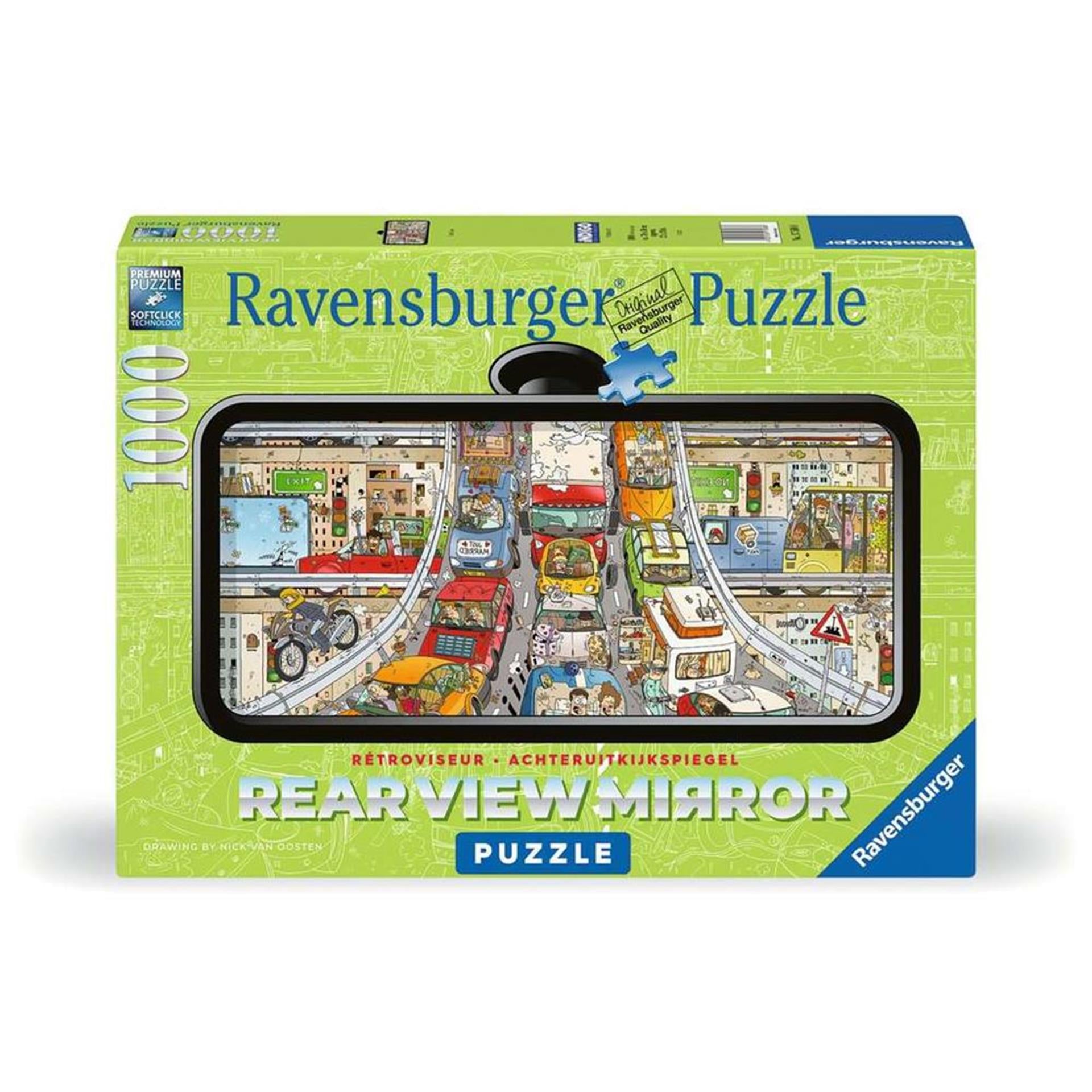 Ravensburger puzzel comic - verkeerschaos 1000st.