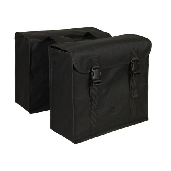 Sacoche double Greenlands 34 litres 37 x 33 x 14cm (2x) - noir noir