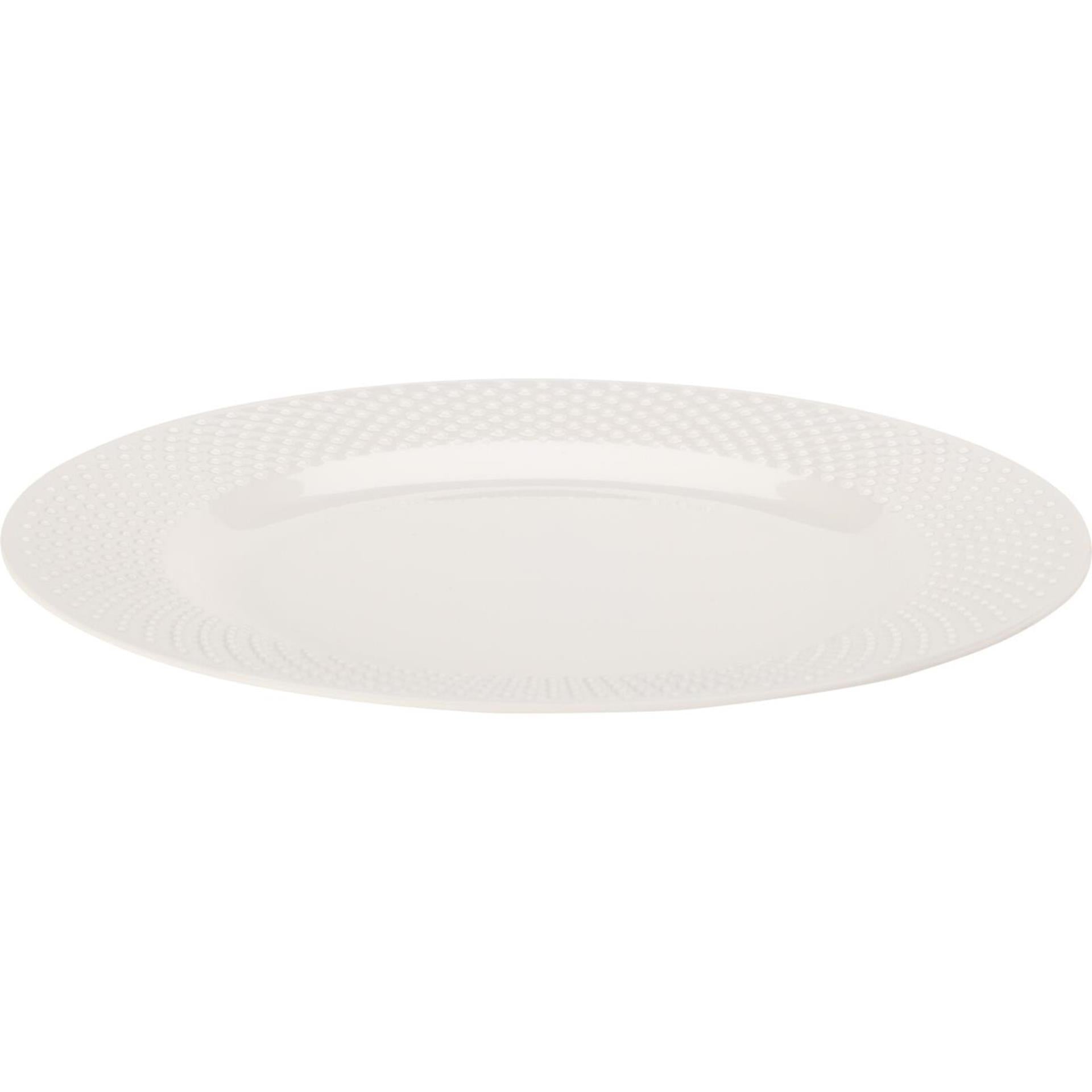 Excellent houseware bord melamine ø28cm wit