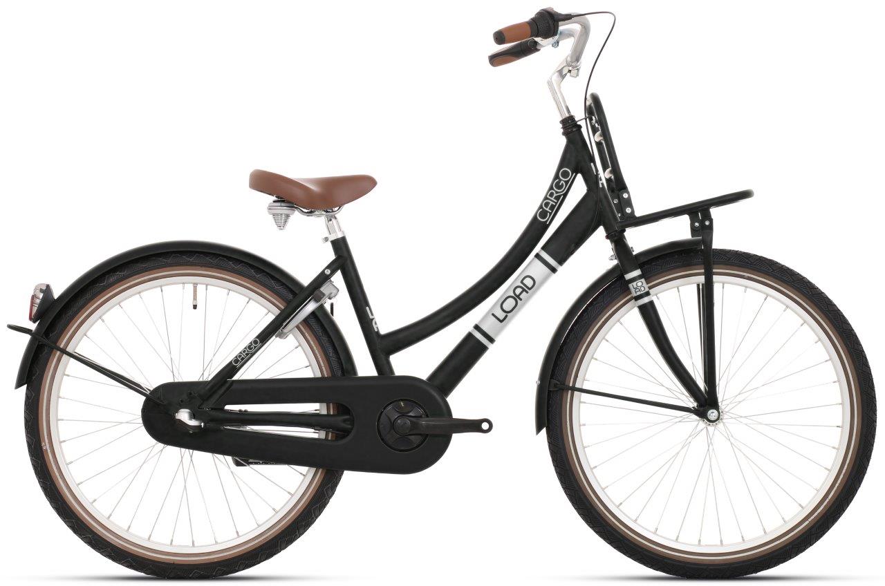 Bikefun Fiets Bike Fun 24 inch Belasting | Nexus-3 | Zwart